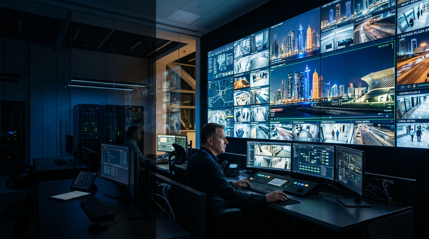CCTV Security Control Room Qatar