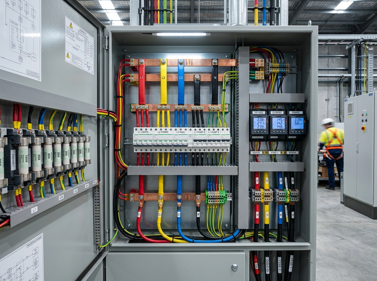 Electrical Works Industrial Facility Qatar